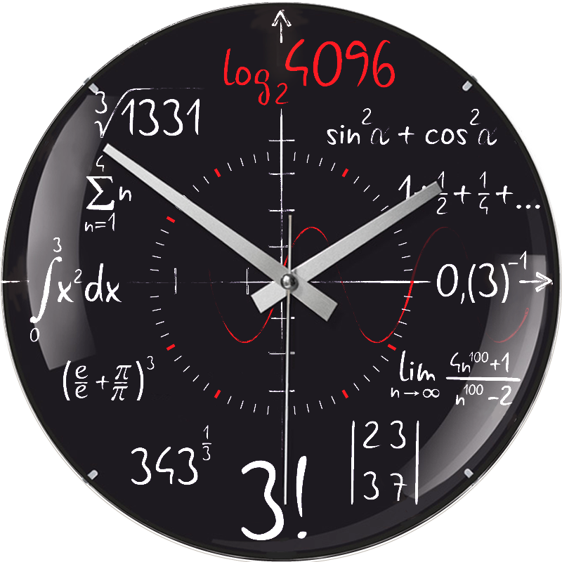 Zegar Moc Matematycznych Oblicze