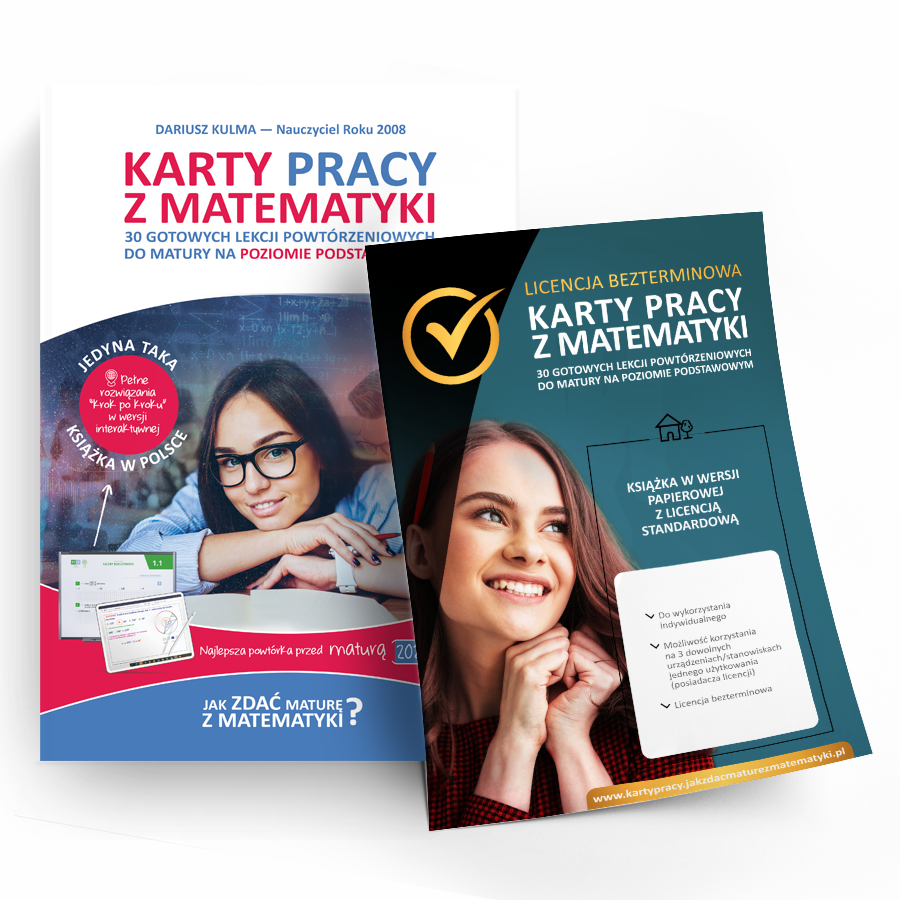 &quot;Karty pracy z matematyki&quot; - poziom podstawowy + licencja standardowa - PREMIERA 2020