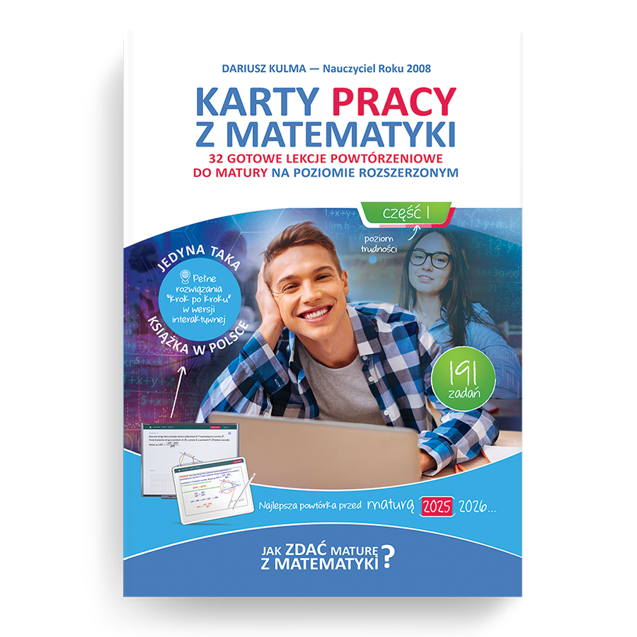 "Karty Pracy z matematyki. 32 gotowe lekcje powtrzeniowe do matury na poziomie rozszerzonym - cz 1" + dostp online