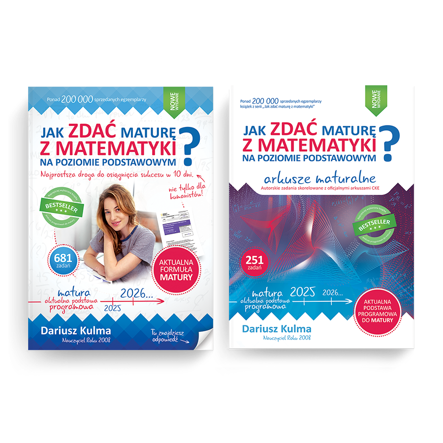 Komplet 2 ksiek: repetytorium + arkusze maturalne (poziom podstawowy)