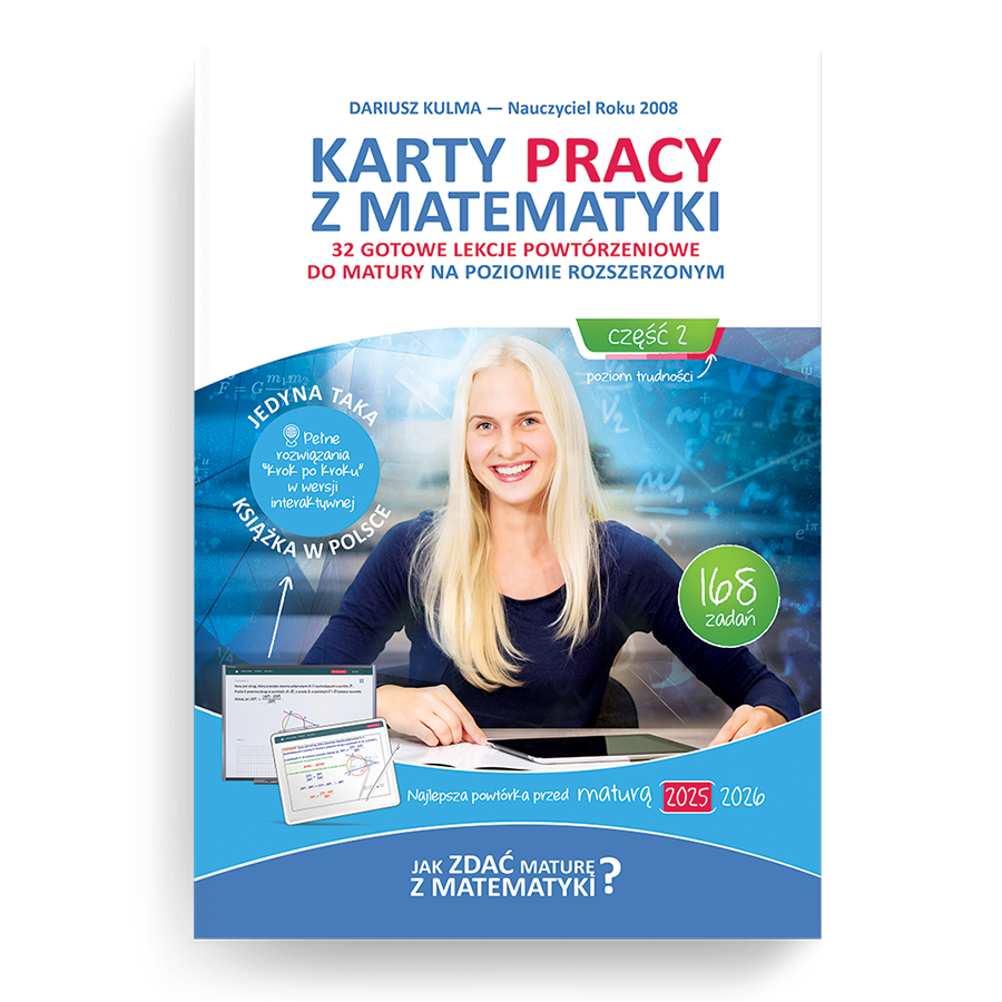 "Karty Pracy z matematyki. 32 gotowe lekcje powtrzeniowe do matury na poziomie rozszerzonym - cz 2" +  dostp online